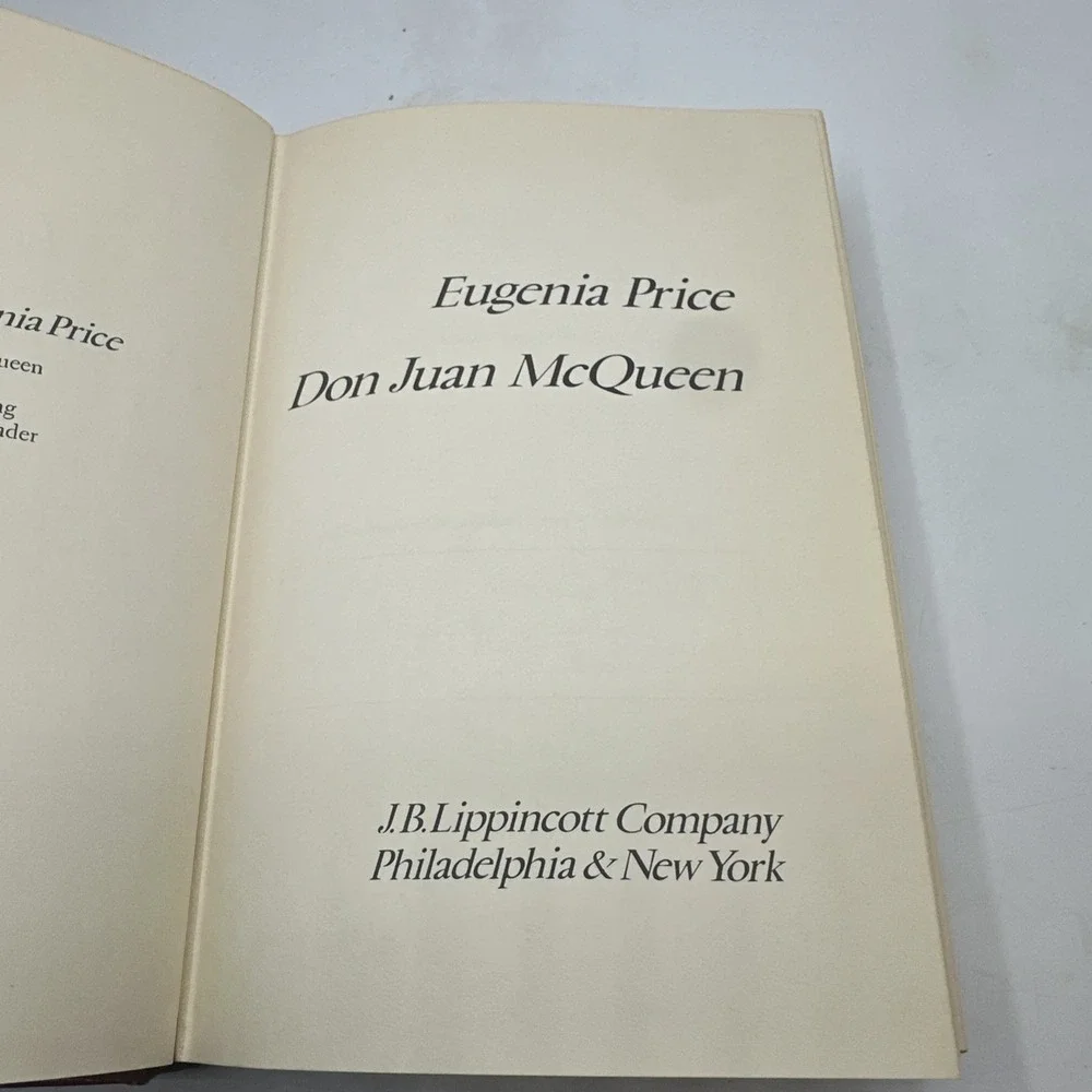 Don Juan McQueen [Hardcover] Price,‎ Eugenia 1974 Novel